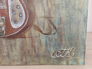 Trubute to Cliff Burton. To Die Is to Live. (Detail) - Tribute to Cliff Burton