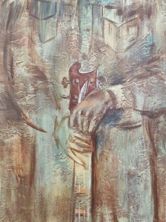 Trubute to Cliff Burton. To Die Is to Live. (Detail) - Tribute to Cliff Burton